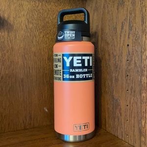 NWT Coral Yeti 36 ounce rambler